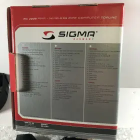 Bc2209 Sigma Germany Bike Computer With Heart Rate Monitor Accessories Cib Euc #3