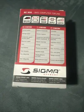 Bc906 Sigma Bike Computer Topline Model Bc 906 #2