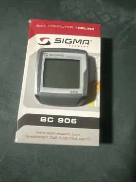 Bc906 Sigma Bike Computer Topline Model Bc 906