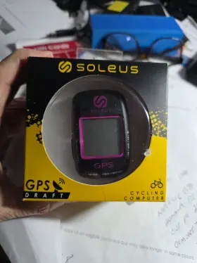 Sg200-011 Soleus Gps Cycling Computer Draft With Bar Fly Mount New Strava Upload
