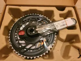 00.3018.333.015 Sram New Force Axs D2 Quarq Power Meter Crankset Road Dub 50/37 172.5 50 37