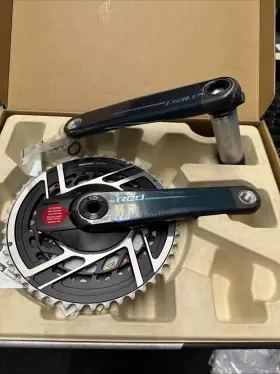 Fc-red-p-e1 Sram Red Axs E1 50/37 Quarq Power Meter Crankset 172.5 Road
