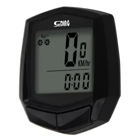 Hma8349485459715hn Sunding Cycling Wired Type Bike Rainproof Lcd Screen T7r1 #3