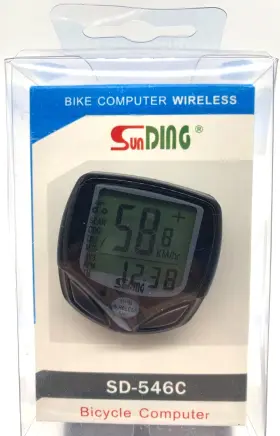 Sd-546c Sunding Bike Computer Wireless - Bicycle Black