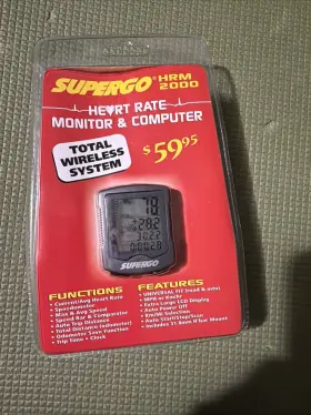 Hrm2000 Supergo Heart Rate Monitor