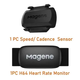 Supreme-goodsoutlet 445050880876 S3 Speed Cadence Sensor Ant Bluetooth Computer Speedmeter Dual Bike Acce