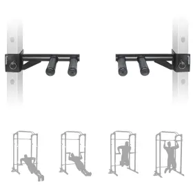 Syl Fitness 756824996615 Dip Bar Attachments For 2 Inch X Or 3 Power Rack - Narrow And
