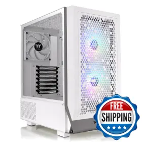 B0c8c3w4vd Thermaltake Ceres 300 Snow Edition Mid Tower E-atx Computer Case Tempered Glass