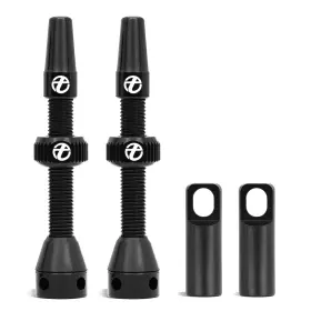 Bl-48 Thinvik Super Light Alloy Presta Tubeless Valve Stem Kit - 48mm Jet Black