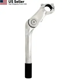 St-quill-adj-tv-sv-a90 Thinvik Bike Quill Stem 22.2mm Shaft Diameter 22.2 180mm 90 Silver