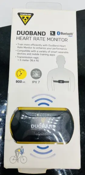 Topeak 883466006928 Bicycle Duoband Heart Rate Monitor Smart Bluetooth Training