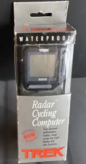 54075 Trek 745889021400 Vintage 1994 New Old Stock In Box Radar Cycling Computer #54075 Nib Nos