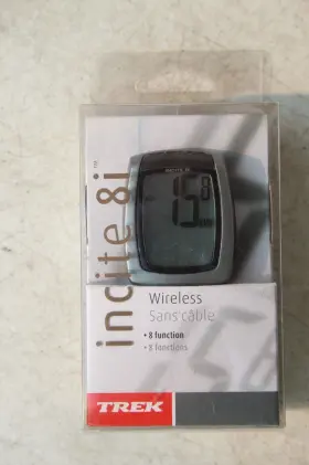 Trek 745889291292 New Incite 8i 8 Function Bicycle Computer Speed Cadence Odometer Trip Time