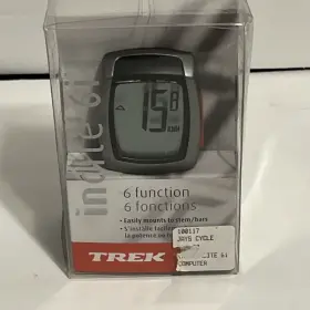 90669 Trek Incite 6i 6 Function Bicycle Computer Odometer Speed Handlebar Mounted #2 90669 Trek Incite 6i 6 Function Bicycle Computer Odometer Speed Handlebar Mounted #2