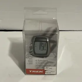 Trek 90669 Incite 6i 6 Function Bicycle Computer Odometer Speed Handlebar Mounted