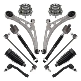 Psa01069 Trq Front Steering Suspension & Drivetrain Kit Compatible With 2018 Hyundai S