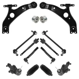 Psa32897 Trq Front Steering Suspension & Drivetrain Kit Ball Joint Control Arm Steer Inch