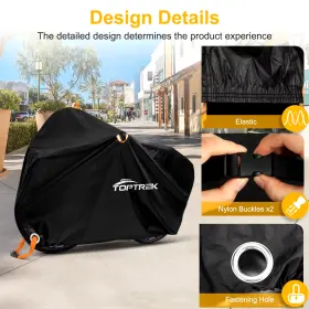210t Turbo-roofinds 445000888839 Bike Cover High Quality Bicycle Protector Multipurpose Rain Snow Dust Water #3