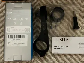 Tusita 313055214200 Out Front Mount Compatible With Garmin Edge Gps Bike Computer #2