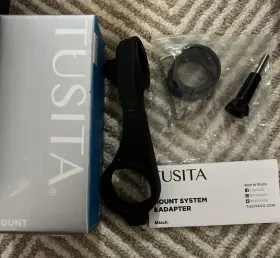 Tusita 313055214200 Out Front Mount Compatible With Garmin Edge Gps Bike Computer