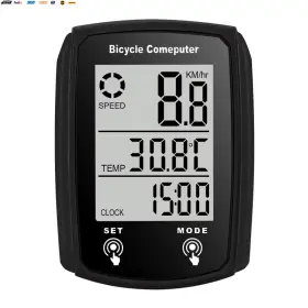 Usa-viralfinds 705353239335 Touch Screen Bicycle Wired Code Meter Speedometer Odometer English Lu #3
