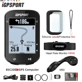 Bsc200c Usa-viralfinds Gps Bicycle Computer Cycling Odometer Wireless Speedometer Route Navigat