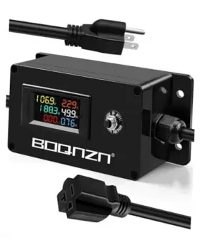Acpmusn241214 Usn Directparts 20a 125v Ac Power Meter Nema 5-15p To 5-20r Outlet Monitor