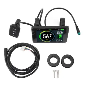 Uxsiya5ndm0gyru4 Uxsiya T8 Lcd Display Colorful Screen For Electric Bicycle Easy Installation Compati