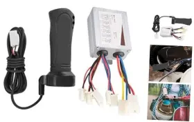 4xcw9dgto1-02 Vbestlife 500w 36v Brushed Dc Motor Speed &controller Throttle Twist Grips E