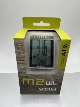 Vdo 037438300217 M2 Bicycle Trip Computer New Distance Speed Live Information Display