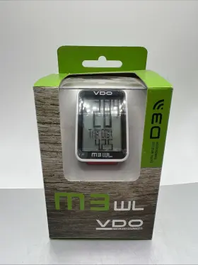 Vdo 037438300316 M3 Bicycle Trip Computer New Distance Speed Live Information Display
