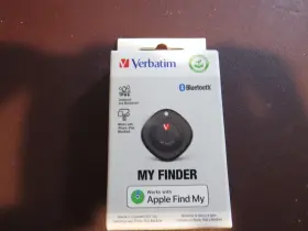 Myf-01 Verbatim 023942321309 My Finder Bluetooth Item 1 Pack Zwart