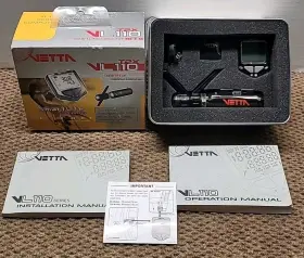 Vl110a  Vetta T2x Torpedo Wireless Cycling Bike Computer - New Old Stock
