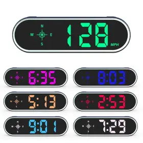 Vjoycar 610521672633 New Colorful Speedometer Hud Gps Digital Speed Meter Mph Km/h Speedo Head Up Dis