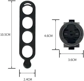 Gps20210401-01 Vundo 360 Degree Rotating Garmin Bike Mount Attached To Out Front Stem Handlebar Fo #2