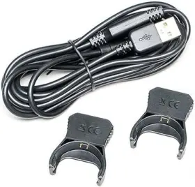 45754 Wahoo Fitness Powrlink Zero Charging Kit With Y Shaped Cable And 2 Clips