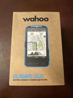Wfcc7 Wahoo New Elemnt Ace Gps - Black Cyclocomputer Sealed