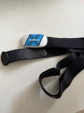 Wfthr02 Wahoo Tickr Bluetooth Heart Rate Monitor Chest Strap Black Blue White Cycling