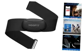 Wantacme 763333024975 Hr8 Heart Rate Monitor Chest Strap Low Energy Real-time Data
