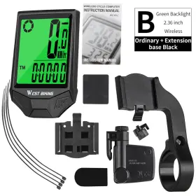 Nui4809058460573zx West Biking Bike Speedometer Waterproof Lcd Q9n5