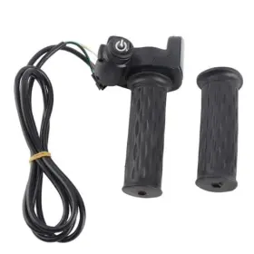 Phdpa1a64 Whaofeifeng Phdpa1a64/ph04-yy 1 Pair Electric Bike Throttle Grip With Led Display 48v Rubber Twist