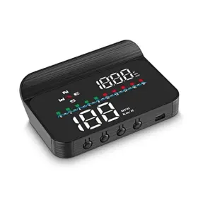Wiiyii 723497750400 Heads Up Display For Cars M19 Gps Digital Speedometer With Speed Mph