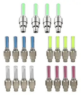 Wiroj 734010666092 Bluesunshine 20 Pcs Of Led Flash Pack Wheel Light