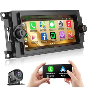 B0fy2g6gsy Wowivid 4g 128gb Car Stereo For Dodge Ram 1500/2500/3500 2006 2007 2008 And Duran