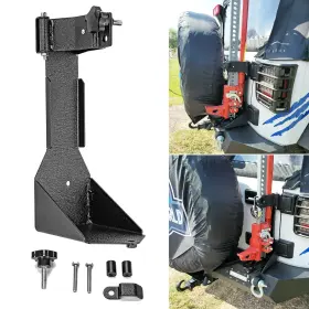 Wsays 767421003859 High Lift Jack Mount Tailgate Hi Holder Carrier Bracket Kit C