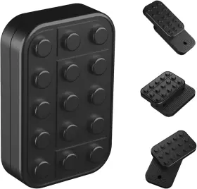 Xh-14-12 Wshwxy Fidget Toys Adults Metal Slider Magnetic Edc Haptic Matte Black
