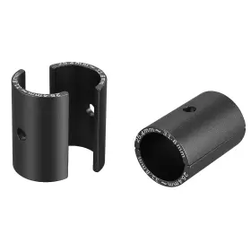 A22022100ux0198 X Autohaux 2 Pair Bike Handlebar Shim 25.4 To 31.8mm 45 Black