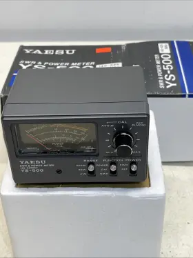 140-525 Yaesu Ys-500 Swr Power Meter Mhz 200w Tested Perfect Free Shipping Nos