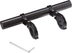 Yizhet 738678079768 Bike Handlebar Extender Double Extension Mount Holder Carbon Tube 20cm