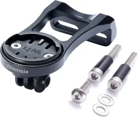 Yueer 313049115155 Out Front Bike Computer Combo Mount For Wahoo Elemnt Bolt Mini Gopro And
